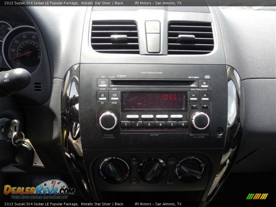 2013 Suzuki SX4 Sedan LE Popular Package Metallic Star Silver / Black Photo #19
