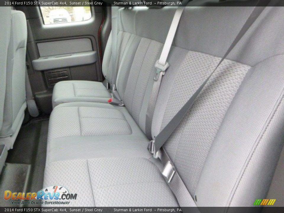 2014 Ford F150 STX SuperCab 4x4 Sunset / Steel Grey Photo #9