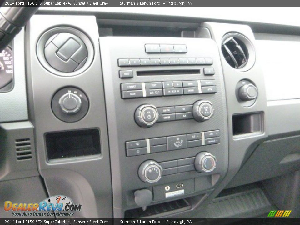 2014 Ford F150 STX SuperCab 4x4 Sunset / Steel Grey Photo #13