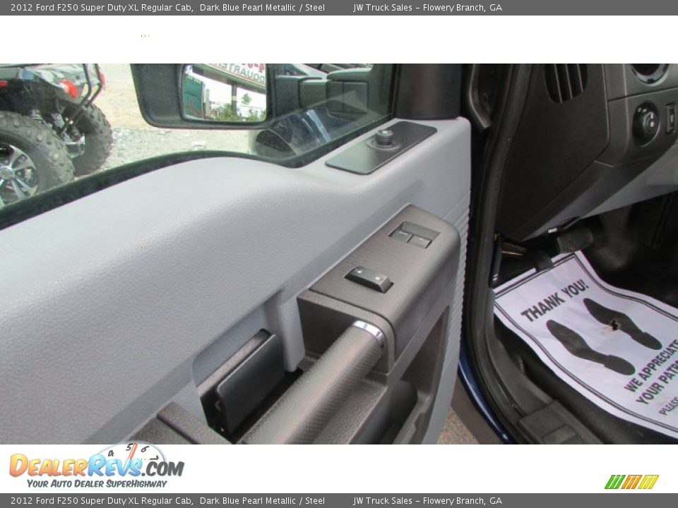 2012 Ford F250 Super Duty XL Regular Cab Dark Blue Pearl Metallic / Steel Photo #15