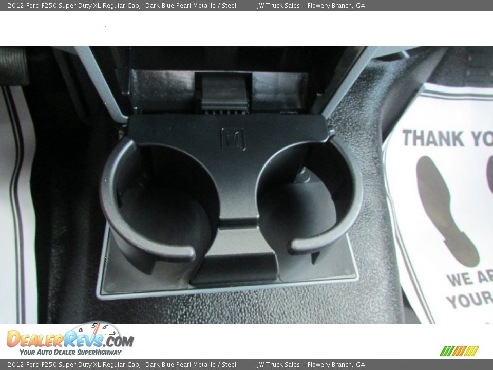 2012 Ford F250 Super Duty XL Regular Cab Dark Blue Pearl Metallic / Steel Photo #23