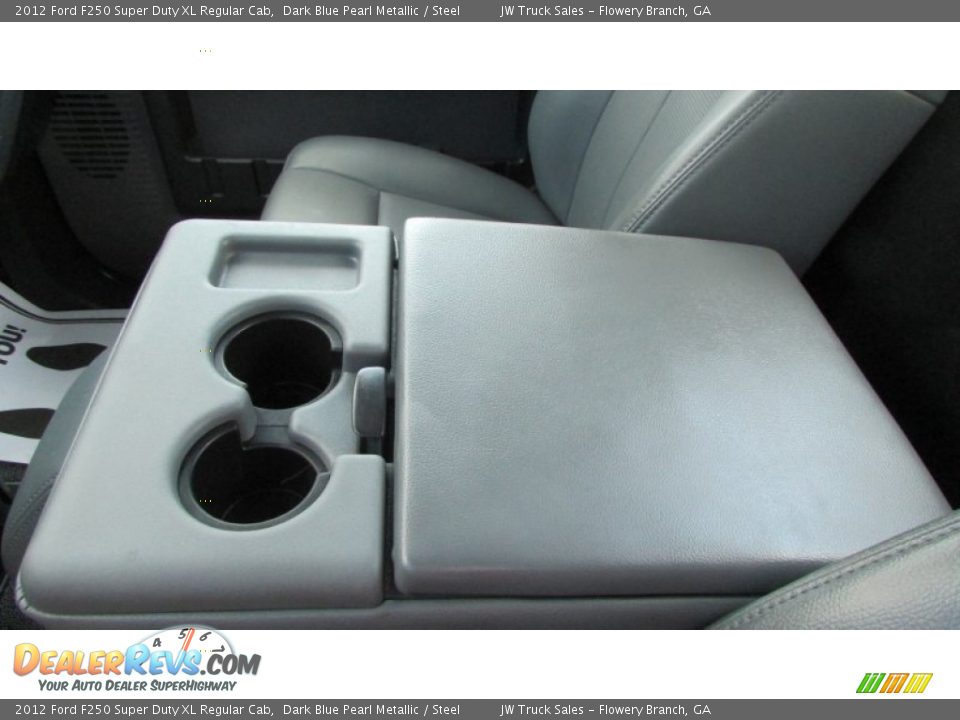 2012 Ford F250 Super Duty XL Regular Cab Dark Blue Pearl Metallic / Steel Photo #24