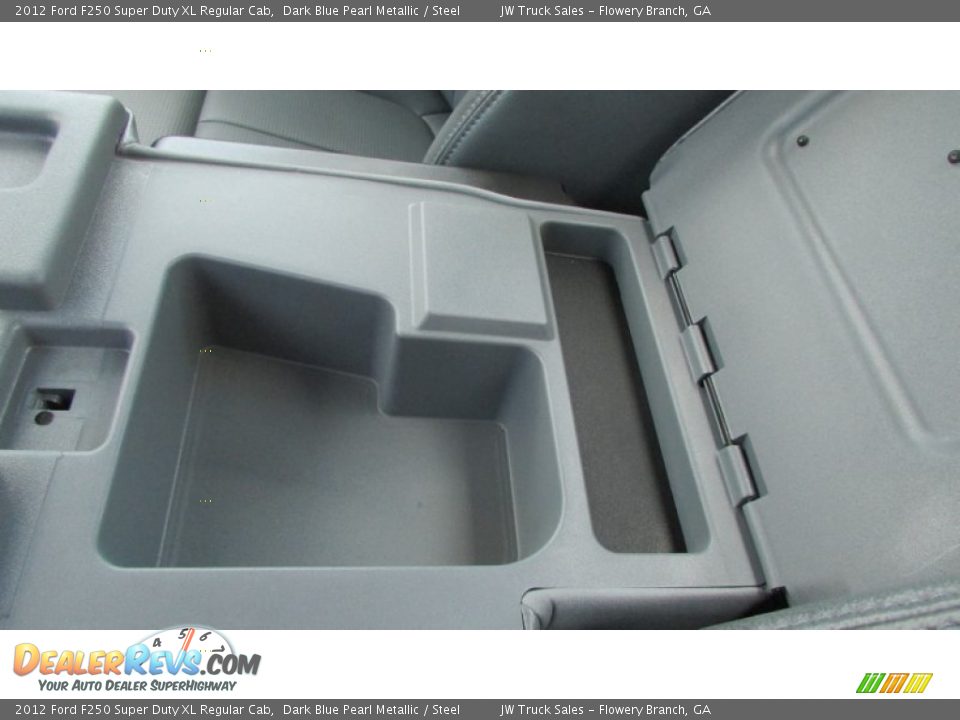 2012 Ford F250 Super Duty XL Regular Cab Dark Blue Pearl Metallic / Steel Photo #25