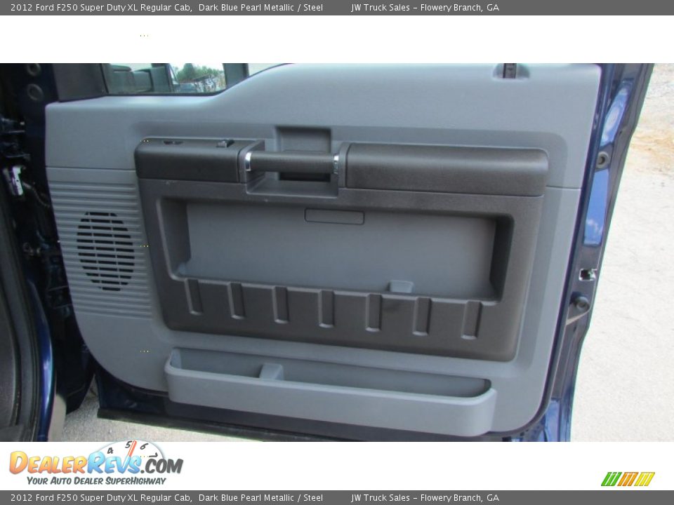 2012 Ford F250 Super Duty XL Regular Cab Dark Blue Pearl Metallic / Steel Photo #30