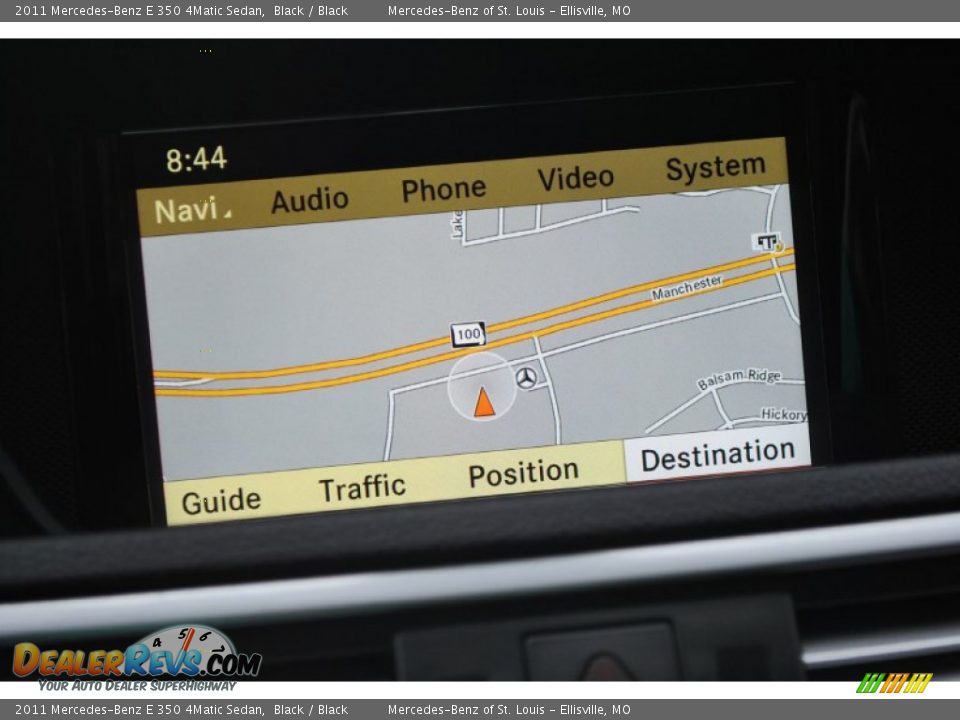 2011 Mercedes-Benz E 350 4Matic Sedan Black / Black Photo #5