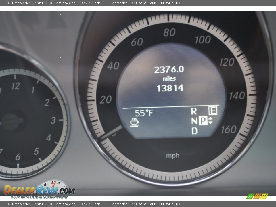 2011 Mercedes-Benz E 350 4Matic Sedan Black / Black Photo #6