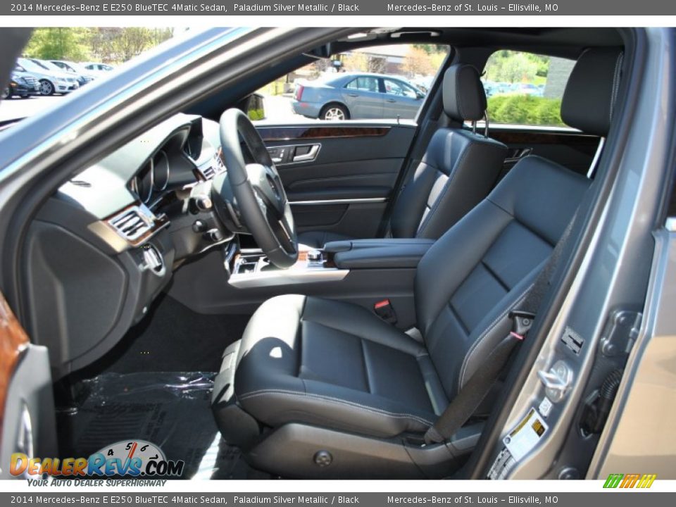2014 Mercedes-Benz E E250 BlueTEC 4Matic Sedan Paladium Silver Metallic / Black Photo #5