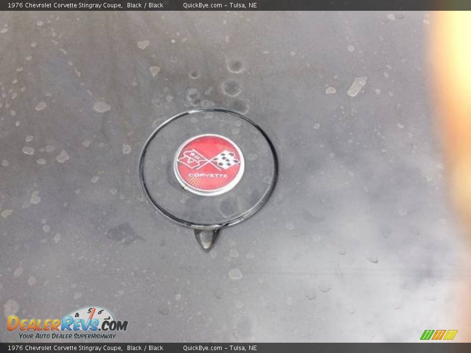 1976 Chevrolet Corvette Stingray Coupe Black / Black Photo #11