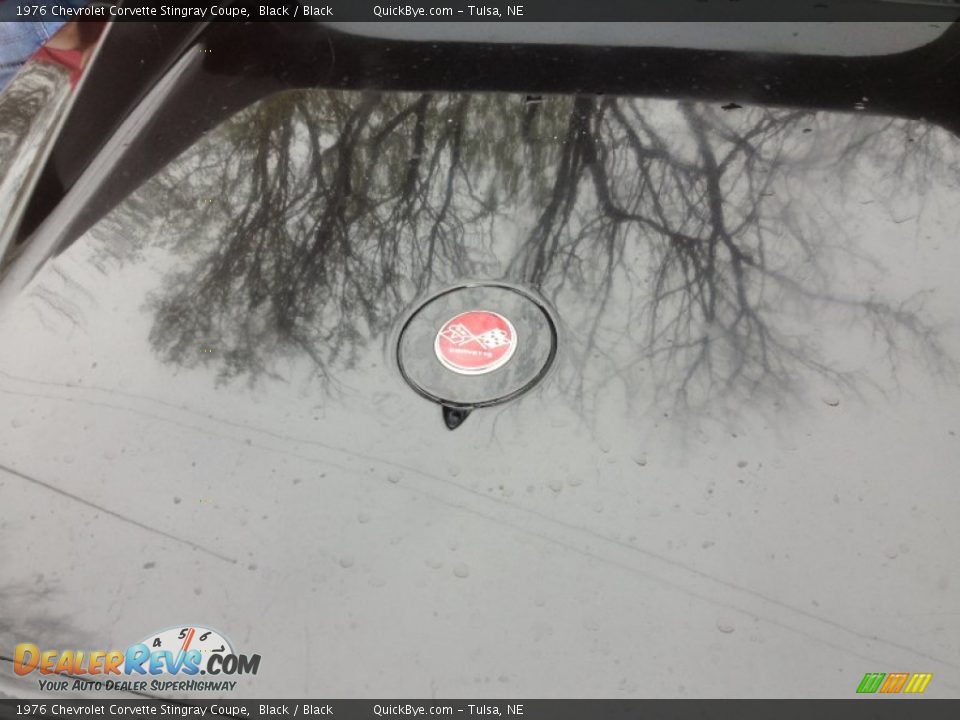 1976 Chevrolet Corvette Stingray Coupe Black / Black Photo #12