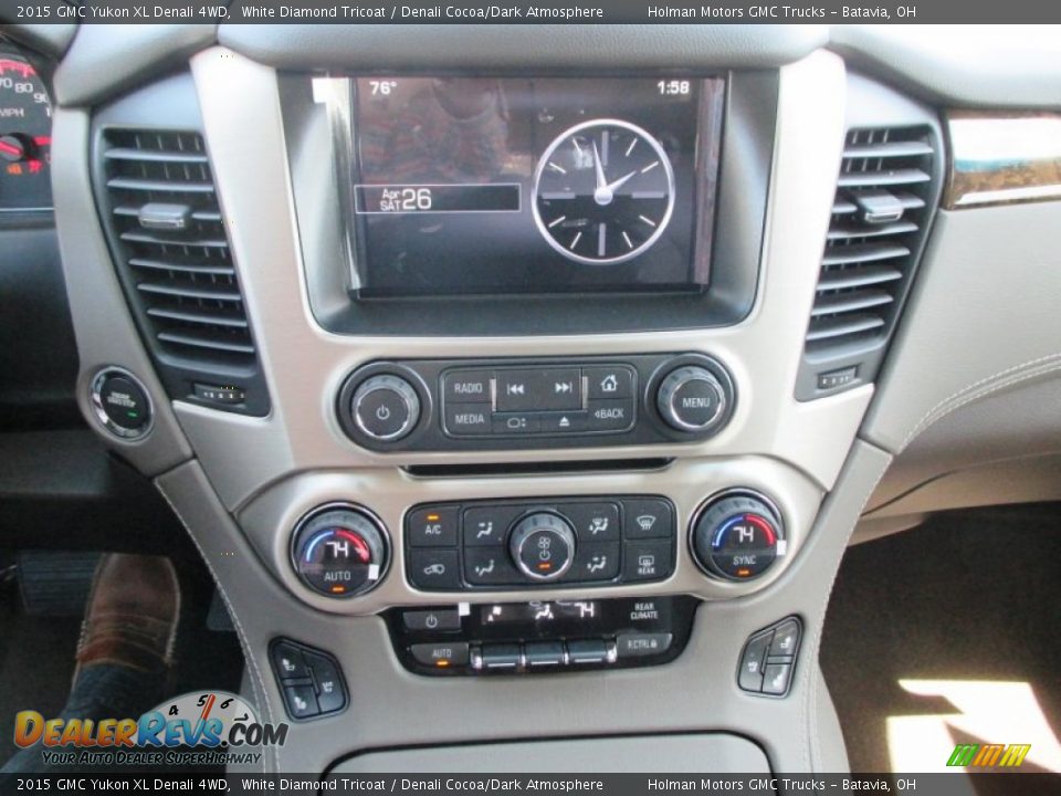 Controls of 2015 GMC Yukon XL Denali 4WD Photo #11