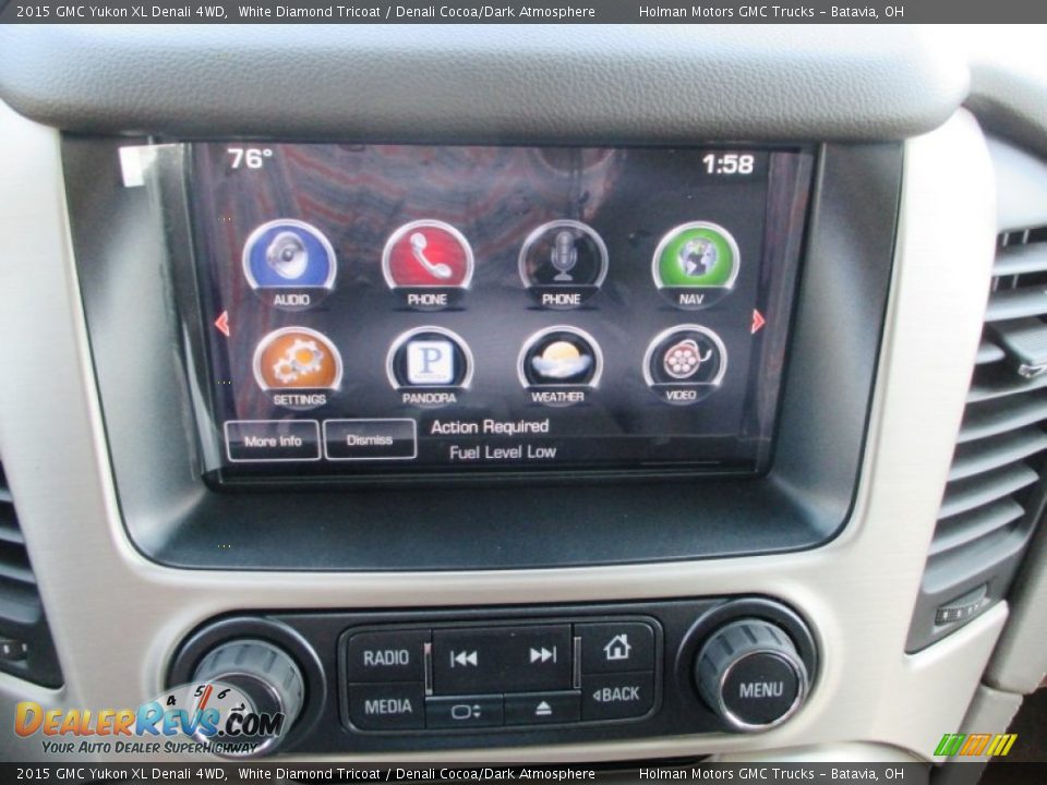 Controls of 2015 GMC Yukon XL Denali 4WD Photo #12