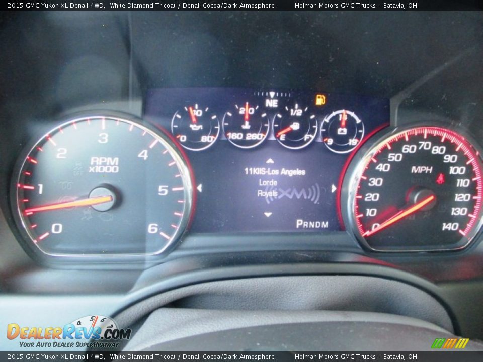 2015 GMC Yukon XL Denali 4WD Gauges Photo #30