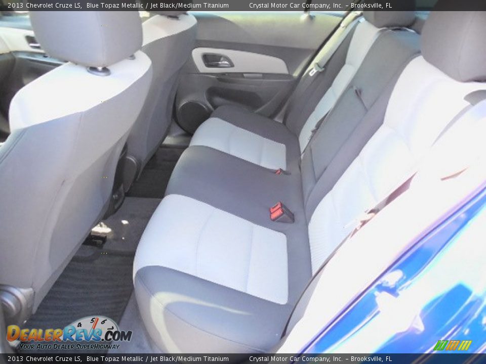2013 Chevrolet Cruze LS Blue Topaz Metallic / Jet Black/Medium Titanium Photo #5
