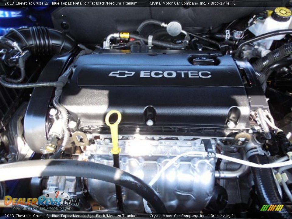 2013 Chevrolet Cruze LS Blue Topaz Metallic / Jet Black/Medium Titanium Photo #16