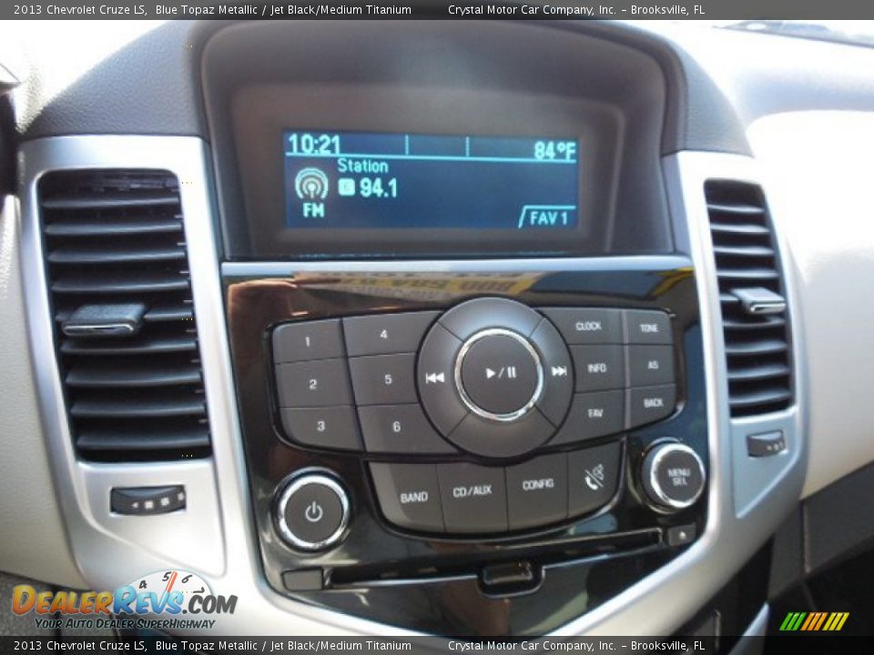 2013 Chevrolet Cruze LS Blue Topaz Metallic / Jet Black/Medium Titanium Photo #19