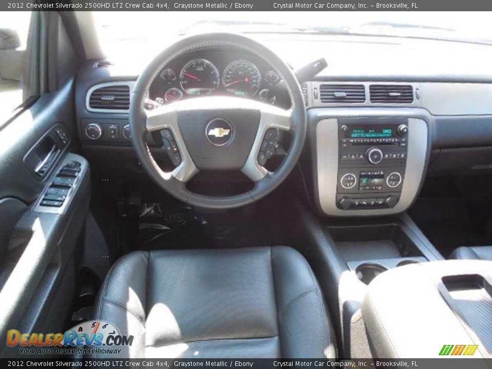 2012 Chevrolet Silverado 2500HD LTZ Crew Cab 4x4 Graystone Metallic / Ebony Photo #6