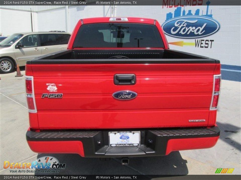 2014 Ford F150 STX SuperCrew Race Red / Steel Grey Photo #5