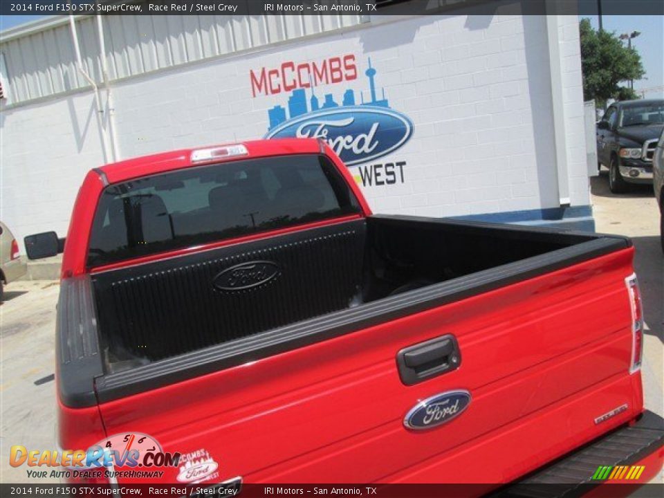 2014 Ford F150 STX SuperCrew Race Red / Steel Grey Photo #6