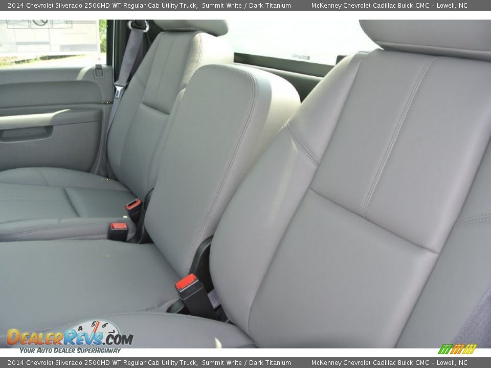 2014 Chevrolet Silverado 2500HD WT Regular Cab Utility Truck Summit White / Dark Titanium Photo #10