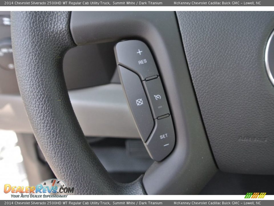 2014 Chevrolet Silverado 2500HD WT Regular Cab Utility Truck Summit White / Dark Titanium Photo #13