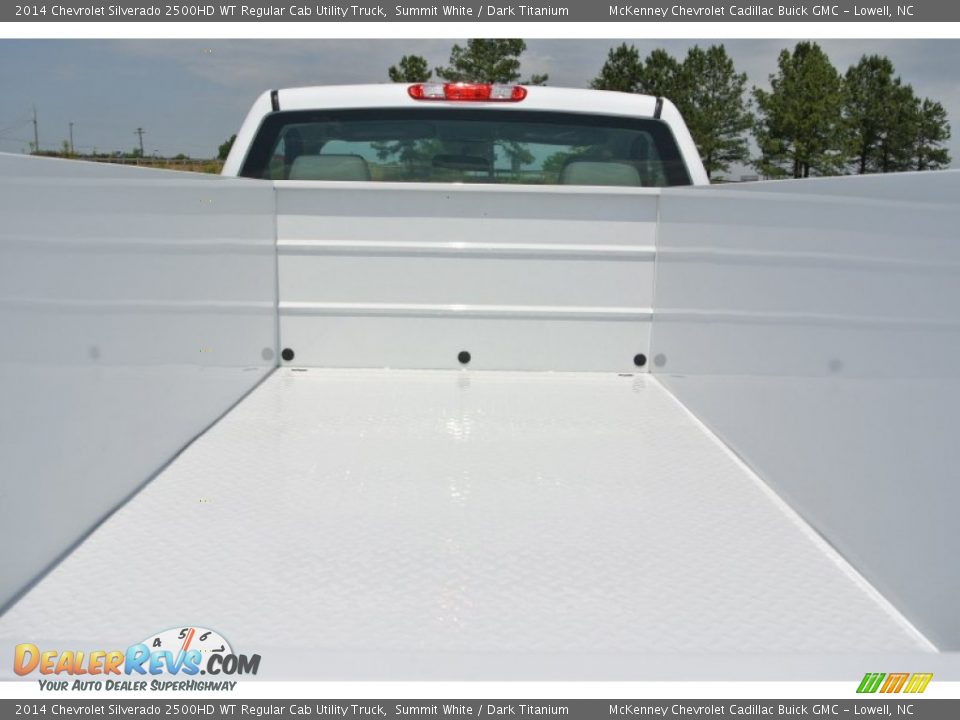 2014 Chevrolet Silverado 2500HD WT Regular Cab Utility Truck Summit White / Dark Titanium Photo #15