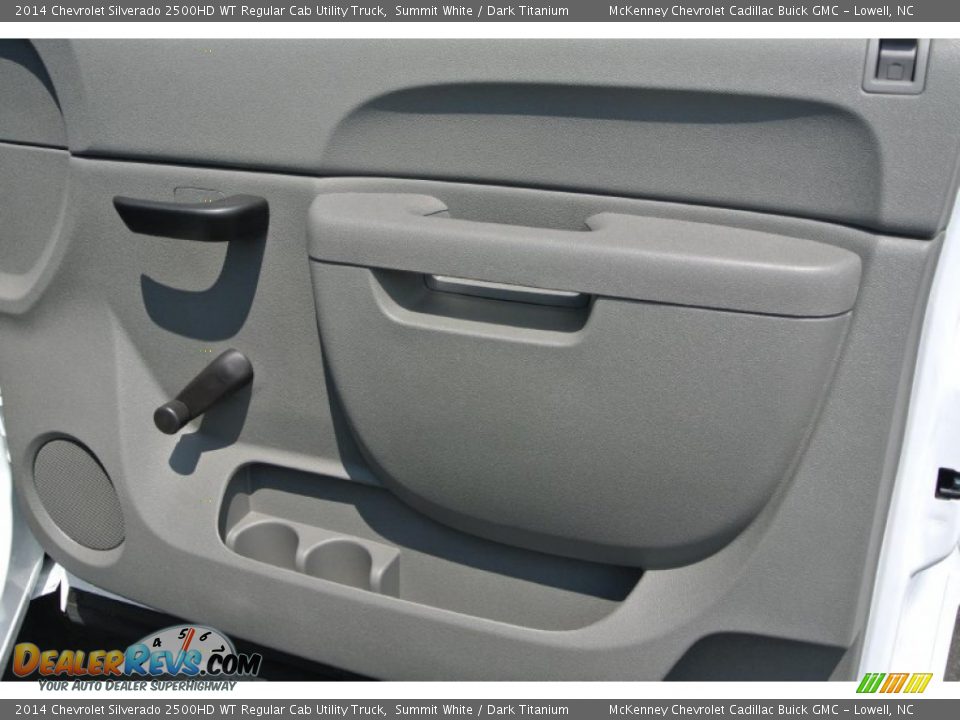 2014 Chevrolet Silverado 2500HD WT Regular Cab Utility Truck Summit White / Dark Titanium Photo #17