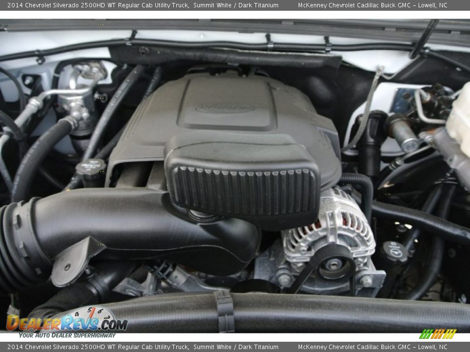 2014 Chevrolet Silverado 2500HD WT Regular Cab Utility Truck Summit White / Dark Titanium Photo #19