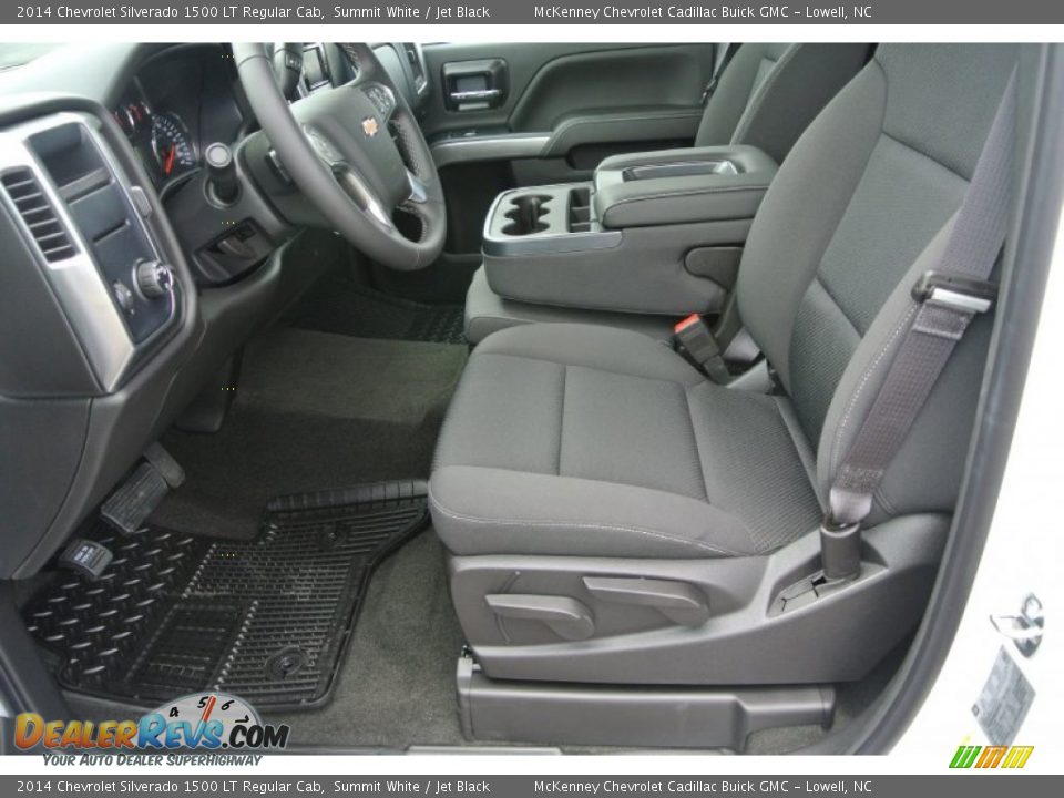 2014 Chevrolet Silverado 1500 LT Regular Cab Summit White / Jet Black Photo #8