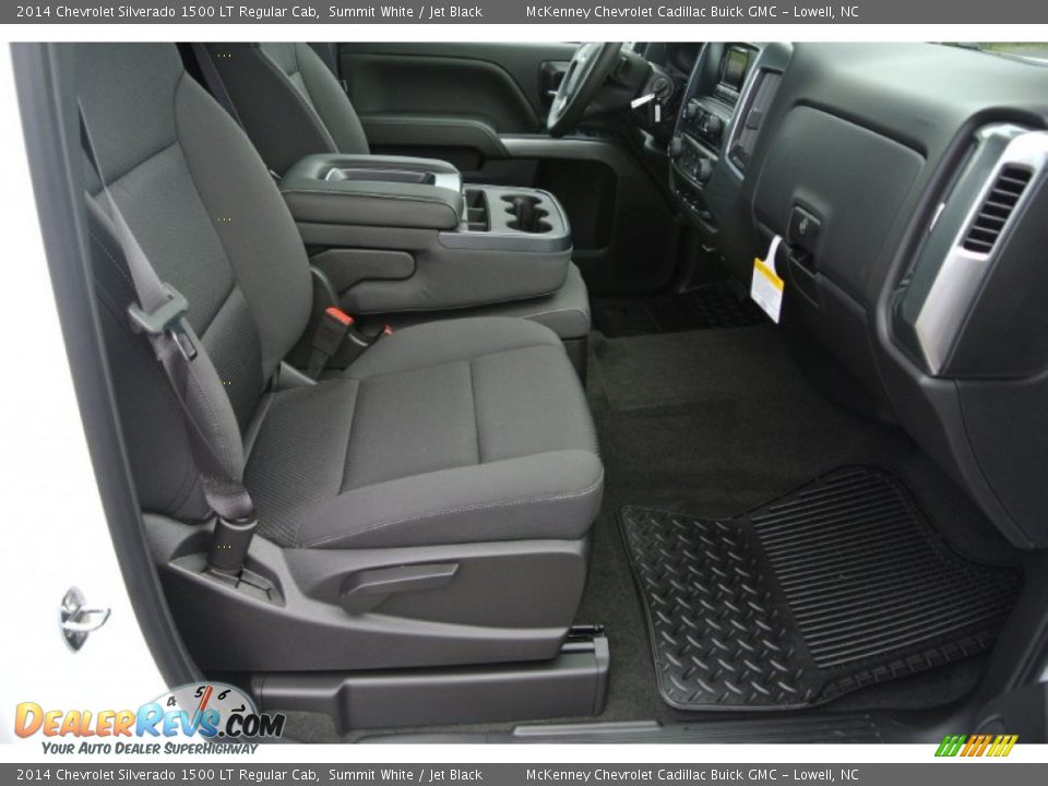 2014 Chevrolet Silverado 1500 LT Regular Cab Summit White / Jet Black Photo #15