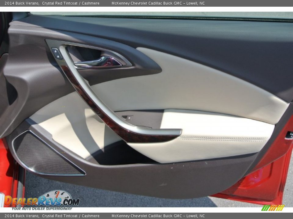2014 Buick Verano Crystal Red Tintcoat / Cashmere Photo #19