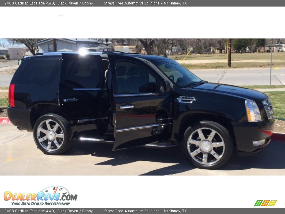 2008 Cadillac Escalade AWD Black Raven / Ebony Photo #1