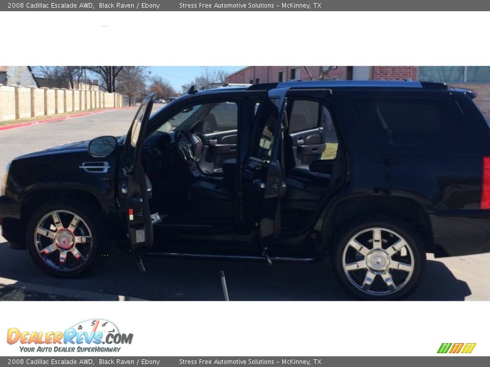 2008 Cadillac Escalade AWD Black Raven / Ebony Photo #4