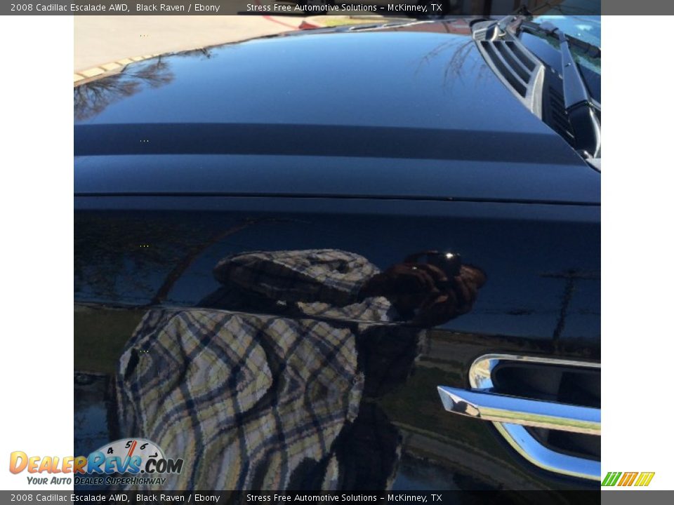 2008 Cadillac Escalade AWD Black Raven / Ebony Photo #6