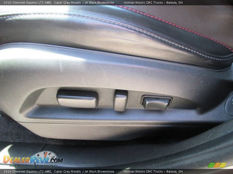 2010 Chevrolet Equinox LTZ AWD Cyber Gray Metallic / Jet Black/Brownstone Photo #6