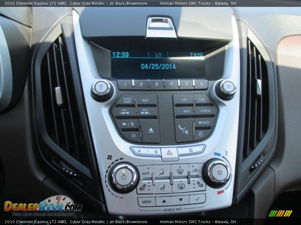 2010 Chevrolet Equinox LTZ AWD Cyber Gray Metallic / Jet Black/Brownstone Photo #8