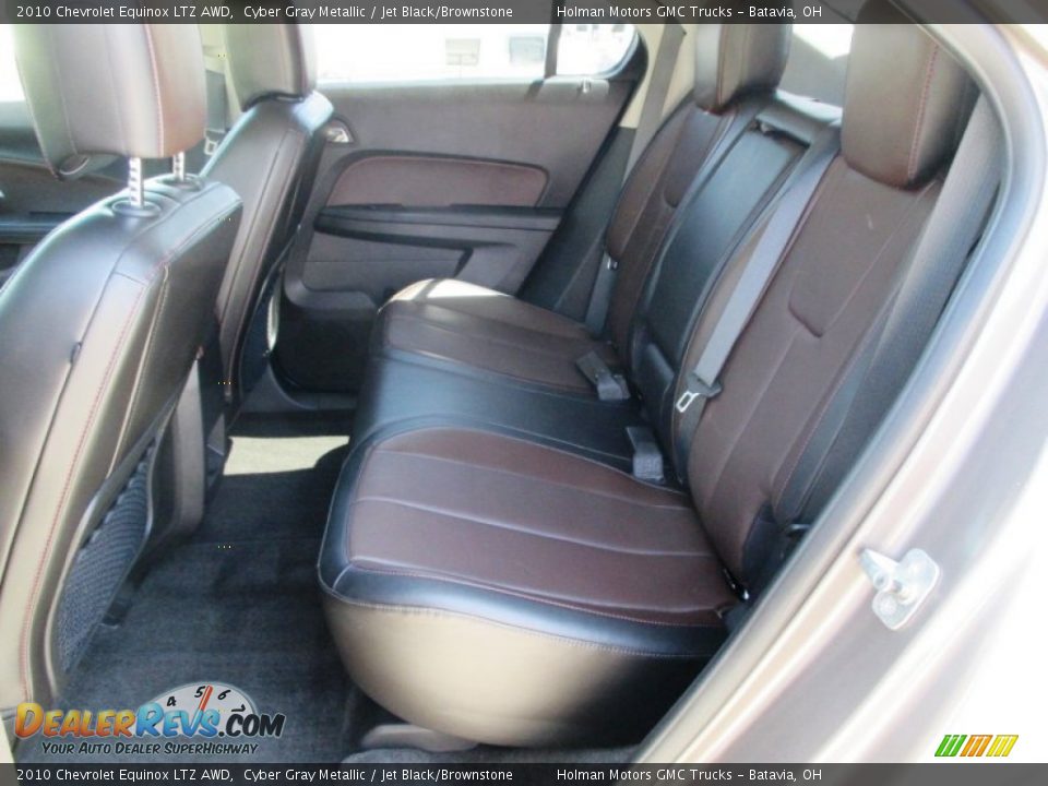 2010 Chevrolet Equinox LTZ AWD Cyber Gray Metallic / Jet Black/Brownstone Photo #21
