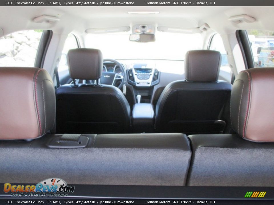 2010 Chevrolet Equinox LTZ AWD Cyber Gray Metallic / Jet Black/Brownstone Photo #26
