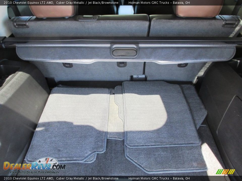 2010 Chevrolet Equinox LTZ AWD Cyber Gray Metallic / Jet Black/Brownstone Photo #27