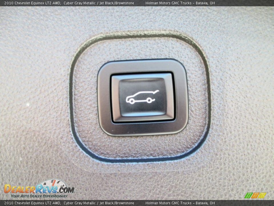 2010 Chevrolet Equinox LTZ AWD Cyber Gray Metallic / Jet Black/Brownstone Photo #28