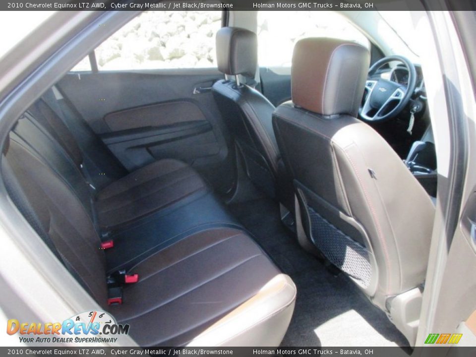 2010 Chevrolet Equinox LTZ AWD Cyber Gray Metallic / Jet Black/Brownstone Photo #30