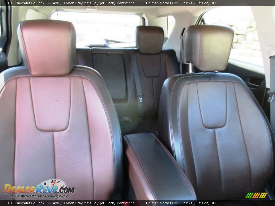 2010 Chevrolet Equinox LTZ AWD Cyber Gray Metallic / Jet Black/Brownstone Photo #32