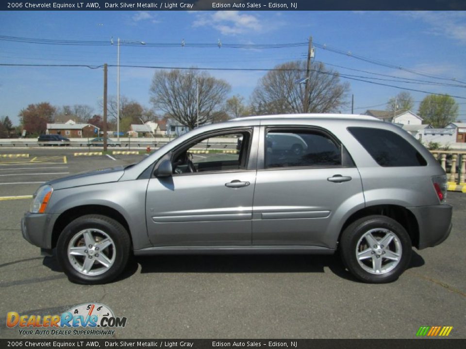 2006 Chevrolet Equinox LT AWD Dark Silver Metallic / Light Gray Photo #3