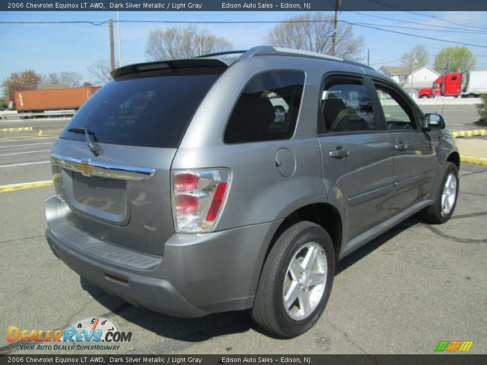 2006 Chevrolet Equinox LT AWD Dark Silver Metallic / Light Gray Photo #7