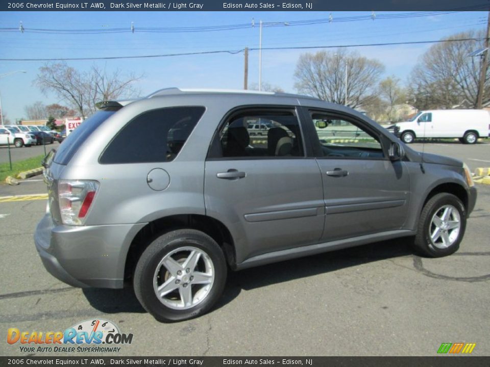 2006 Chevrolet Equinox LT AWD Dark Silver Metallic / Light Gray Photo #8