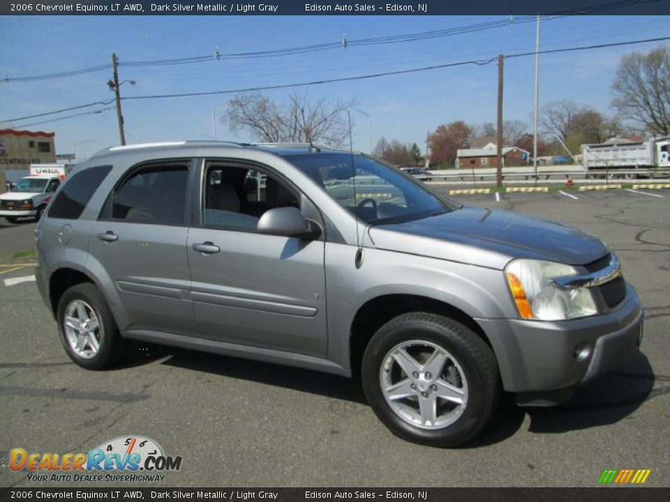 2006 Chevrolet Equinox LT AWD Dark Silver Metallic / Light Gray Photo #10