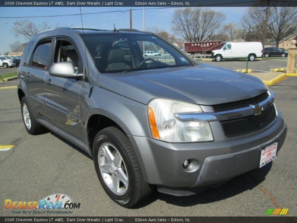 2006 Chevrolet Equinox LT AWD Dark Silver Metallic / Light Gray Photo #11