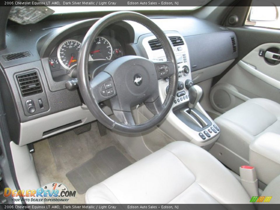 2006 Chevrolet Equinox LT AWD Dark Silver Metallic / Light Gray Photo #15