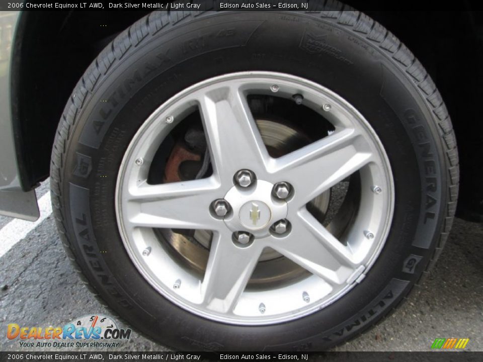 2006 Chevrolet Equinox LT AWD Dark Silver Metallic / Light Gray Photo #30