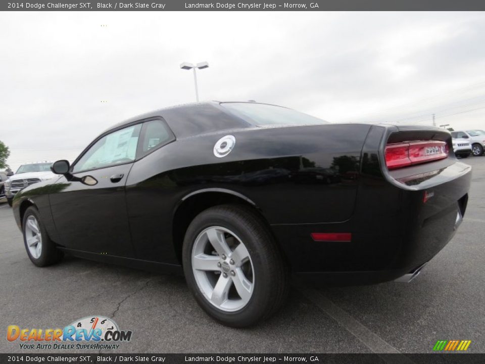 2014 Dodge Challenger SXT Black / Dark Slate Gray Photo #2