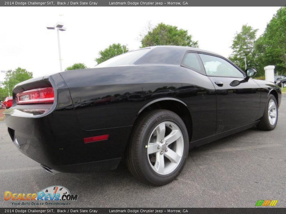 2014 Dodge Challenger SXT Black / Dark Slate Gray Photo #3